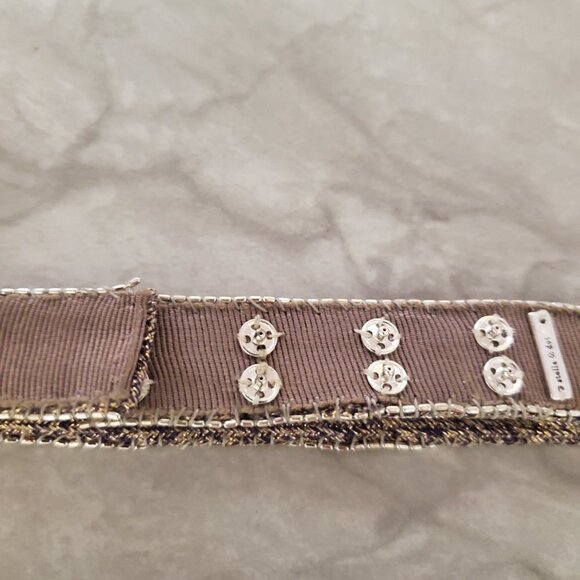 ✨ Stella and Dot Ribbon Fabric Chain Statement Choker Necklace ✨ - Picture 10 of 15